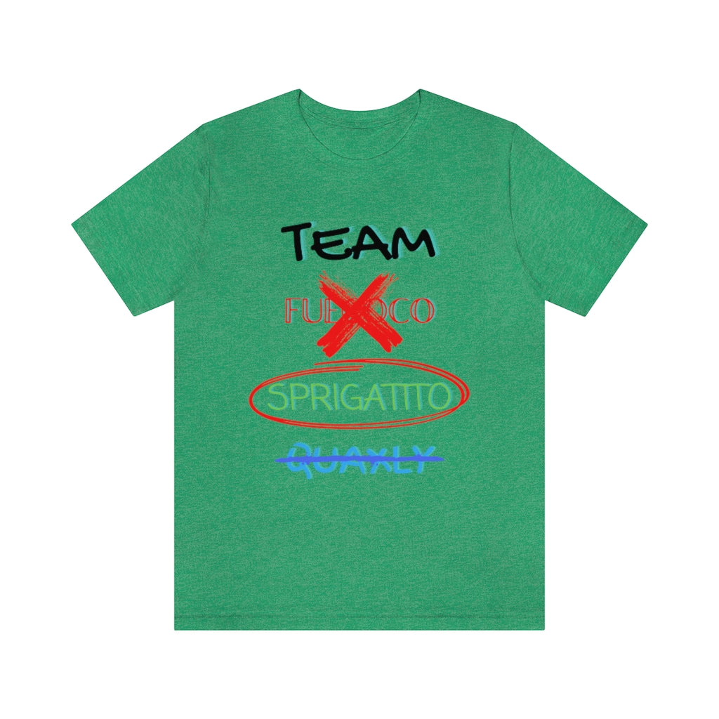 Team Sprigatito Unisex Jersey Short Sleeve Tee