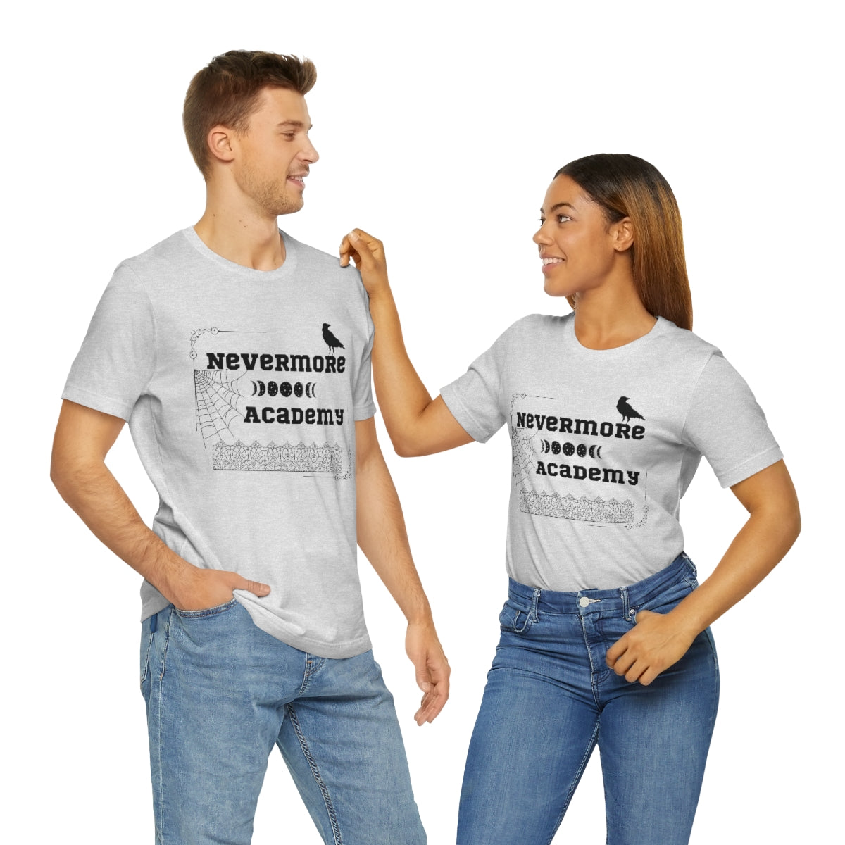Nevermore Academy Unisex Jersey Short Sleeve Tee