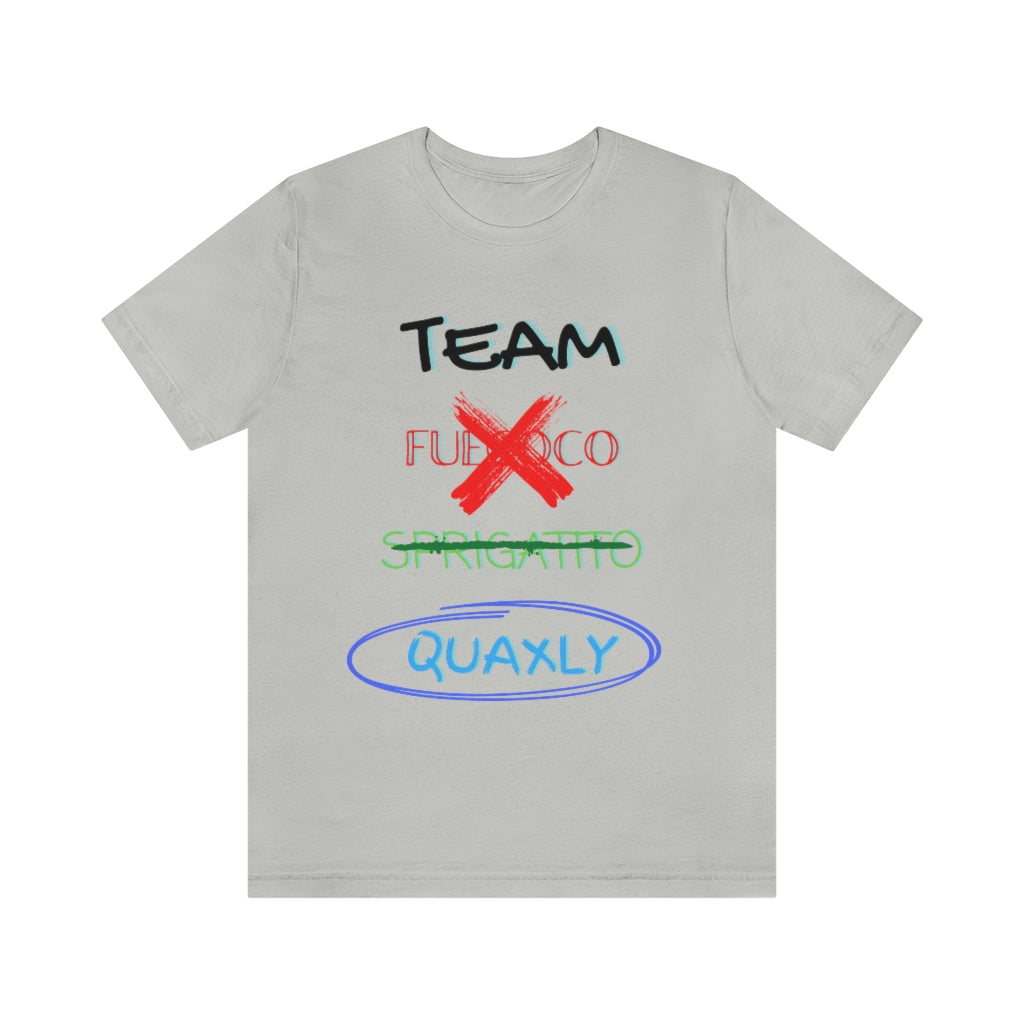 Team Quaxly Unisex Jersey Short Sleeve Tee