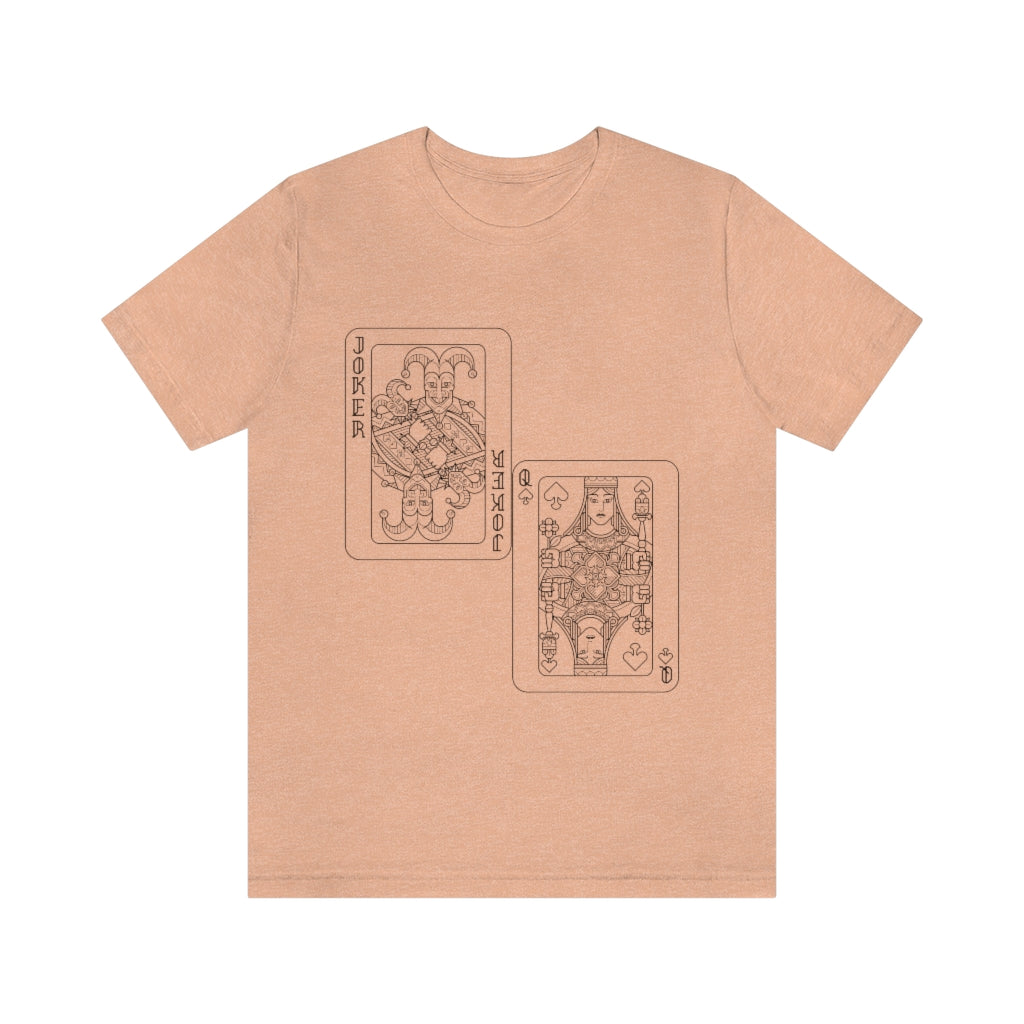 Joker and Queen Unisex Jersey Short Sleeve Tee