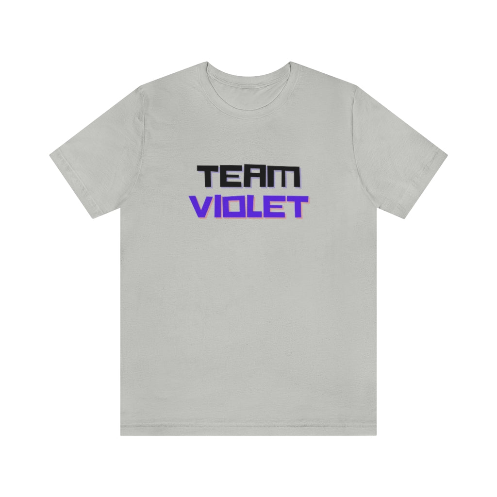 Team Violet Unisex Jersey Short Sleeve Tee