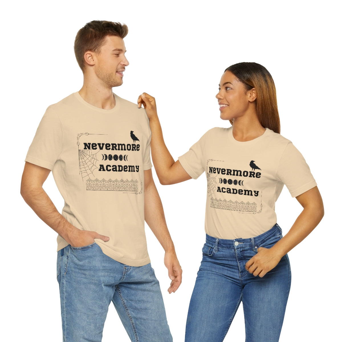Nevermore Academy Unisex Jersey Short Sleeve Tee