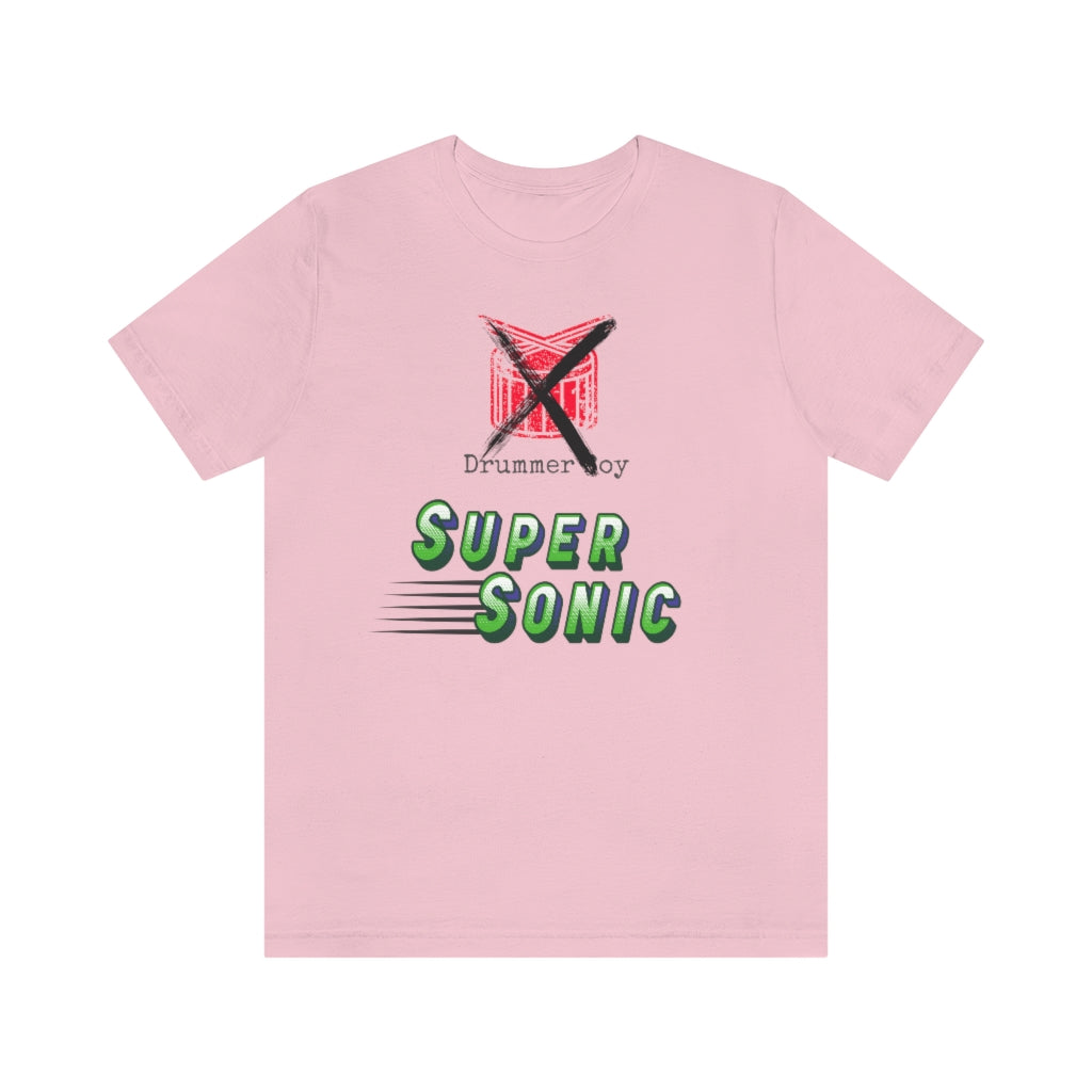 Drummer Boy Super Sonic Unisex Jersey Short Sleeve Tee The Boys