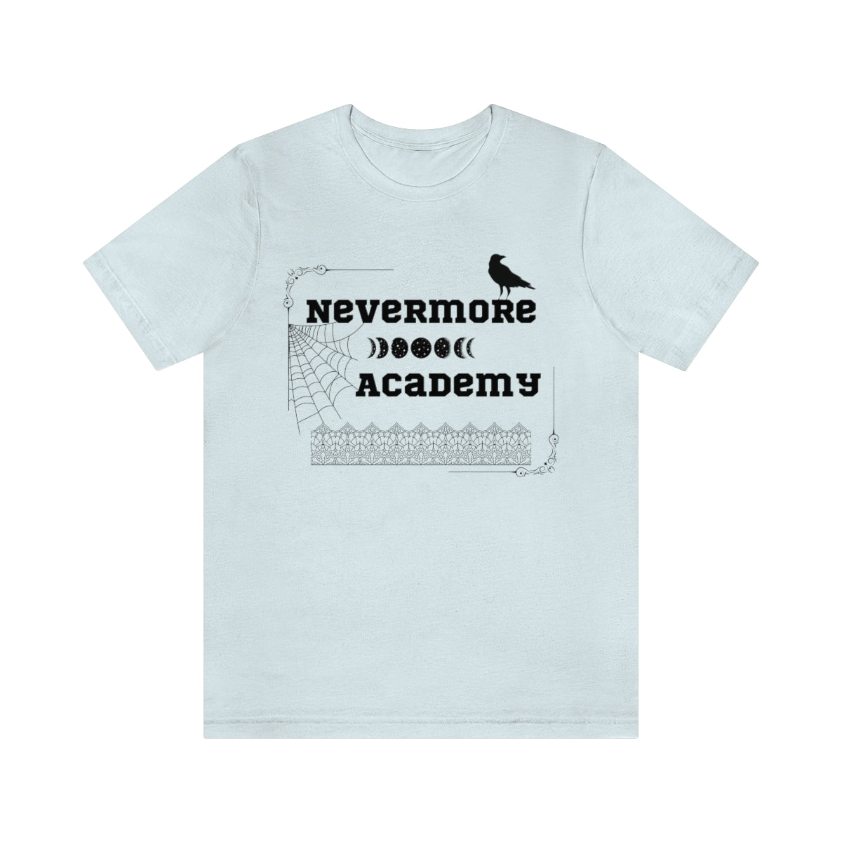 Nevermore Academy Unisex Jersey Short Sleeve Tee