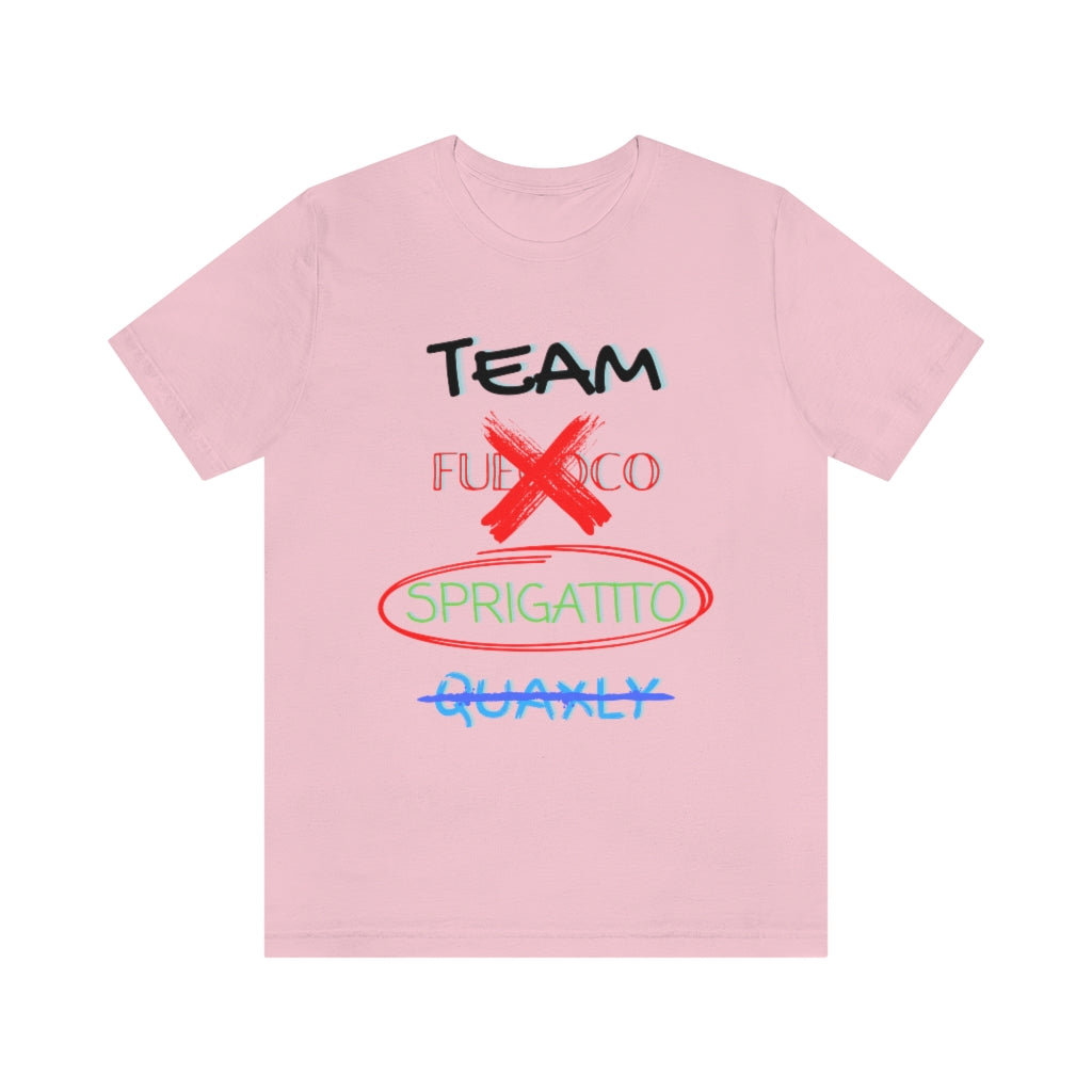 Team Sprigatito Unisex Jersey Short Sleeve Tee