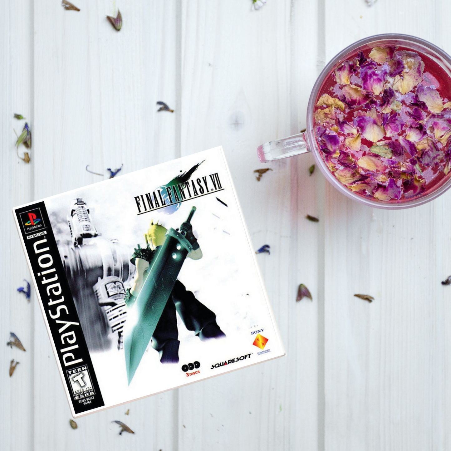 Lucky Mfg. Co. - Final Fantasy VII PS1 Tile Coaster