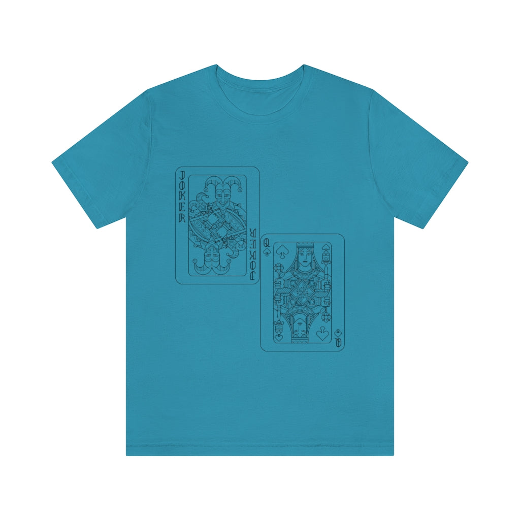 Joker and Queen Unisex Jersey Short Sleeve Tee