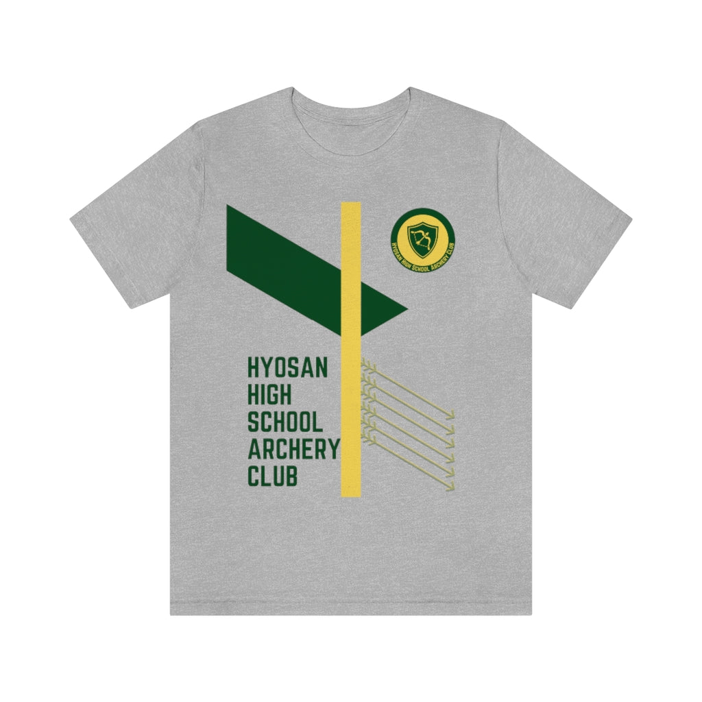 Hyosan High School Archery Club Unisex Jersey Short Sleeve Tee