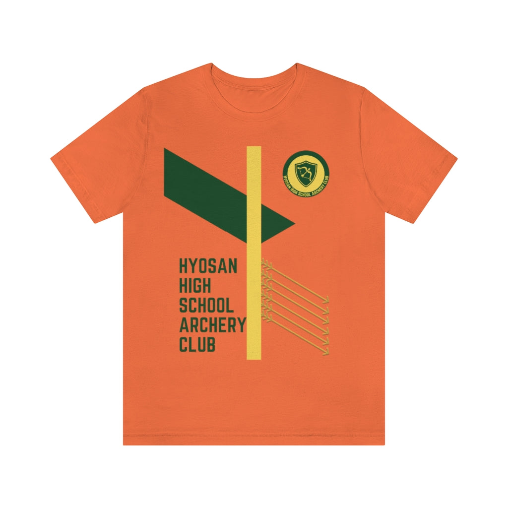 Hyosan High School Archery Club Unisex Jersey Short Sleeve Tee
