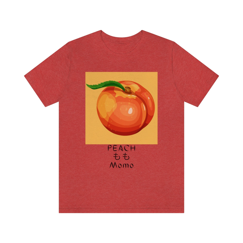 Peach Momo Unisex Jersey Short Sleeve Tee
