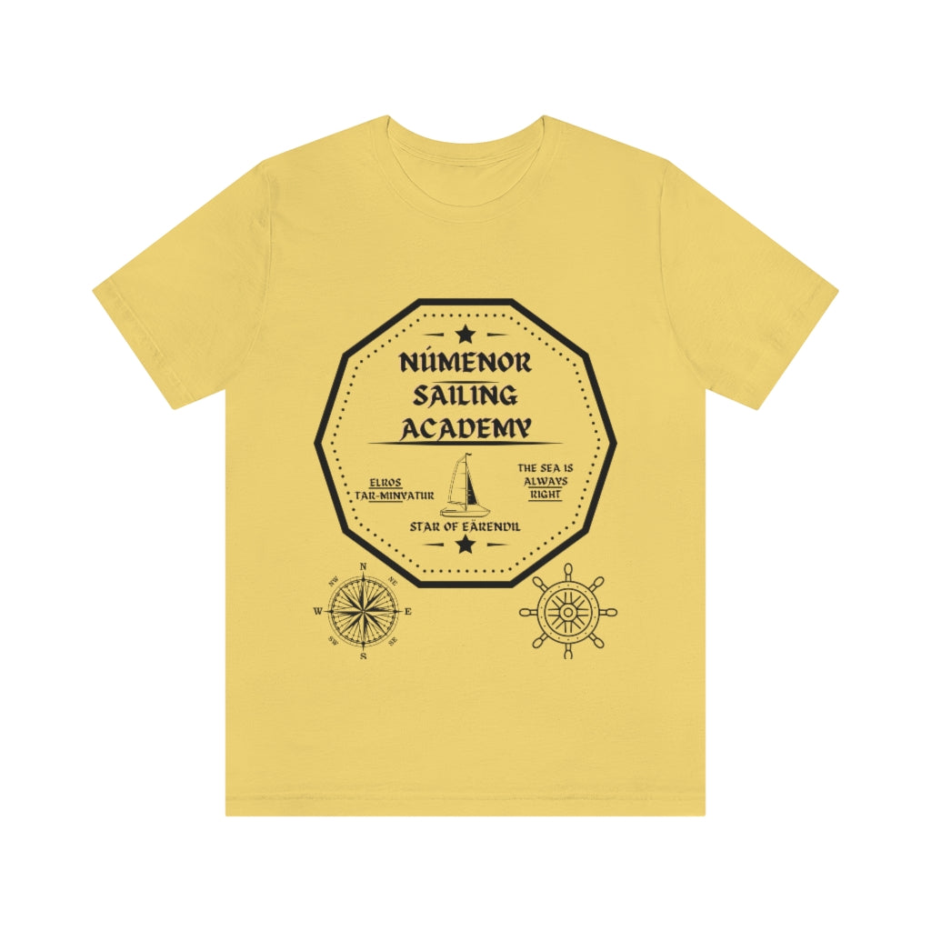 Numenor Sailing Academy Unisex Jersey Short Sleeve Tee