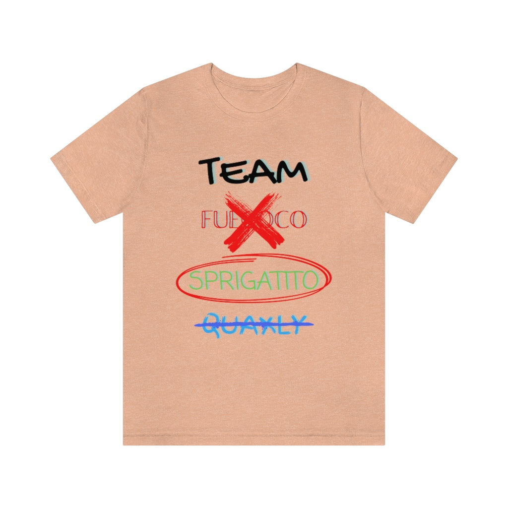 Team Sprigatito Unisex Jersey Short Sleeve Tee