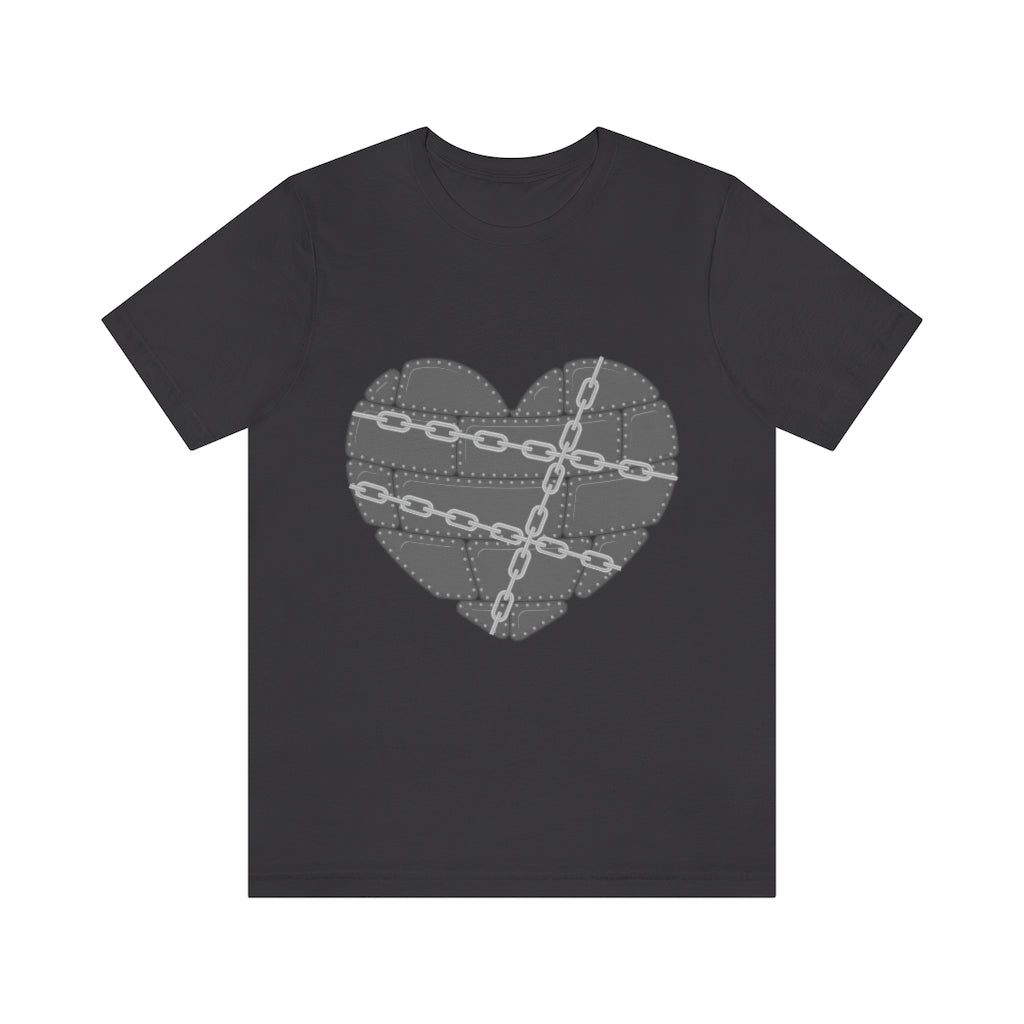 Heart of Steel Unisex Jersey Short Sleeve Tee