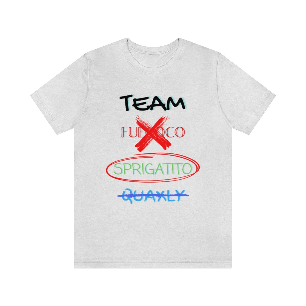 Team Sprigatito Unisex Jersey Short Sleeve Tee