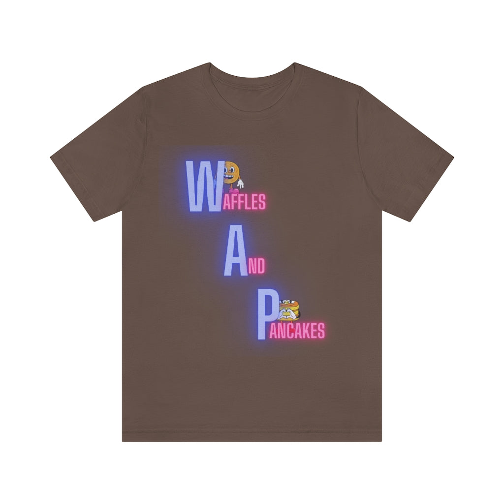 Waffles and Pancakes Unisex Jersey Short Sleeve Tee