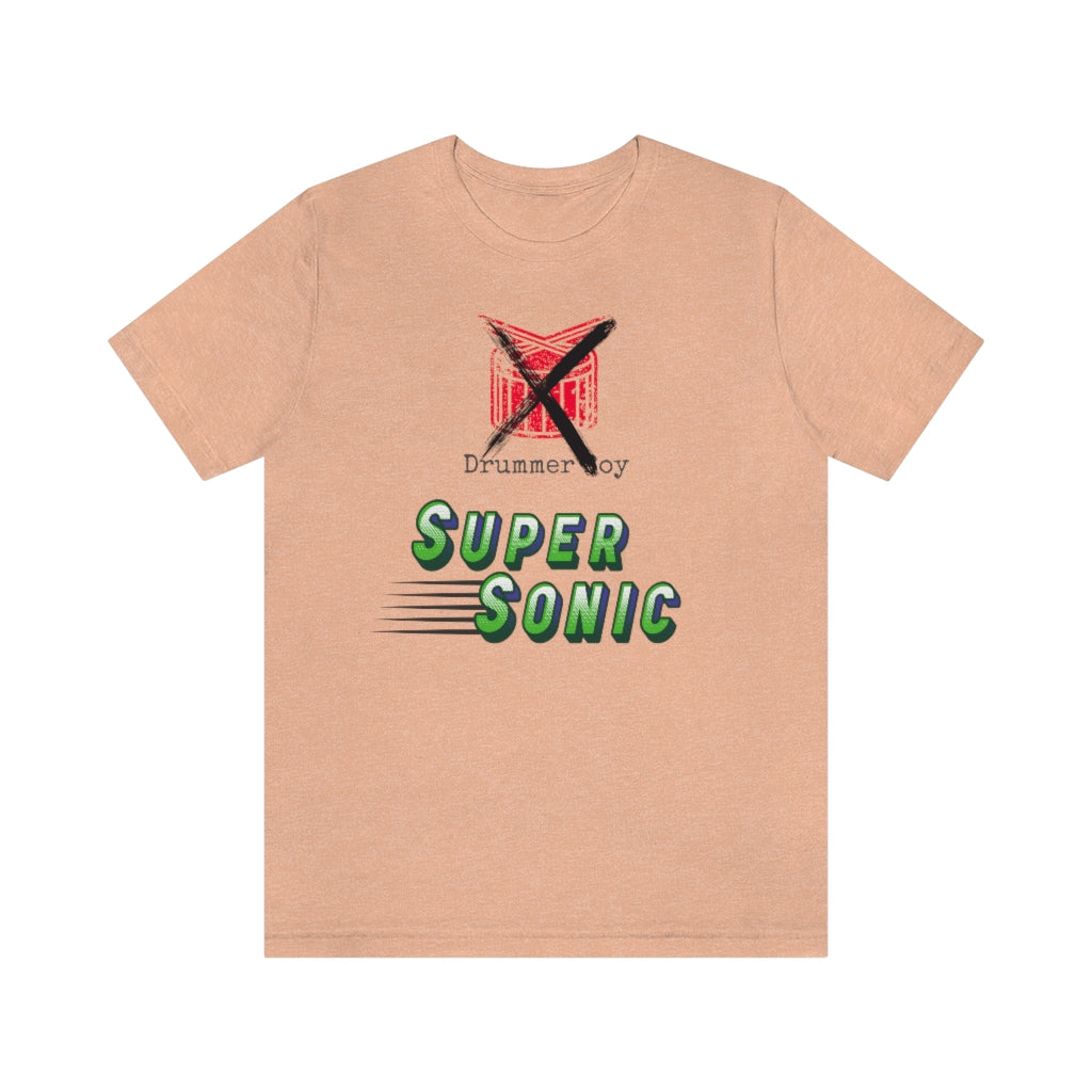 Drummer Boy Super Sonic Unisex Jersey Short Sleeve Tee The Boys