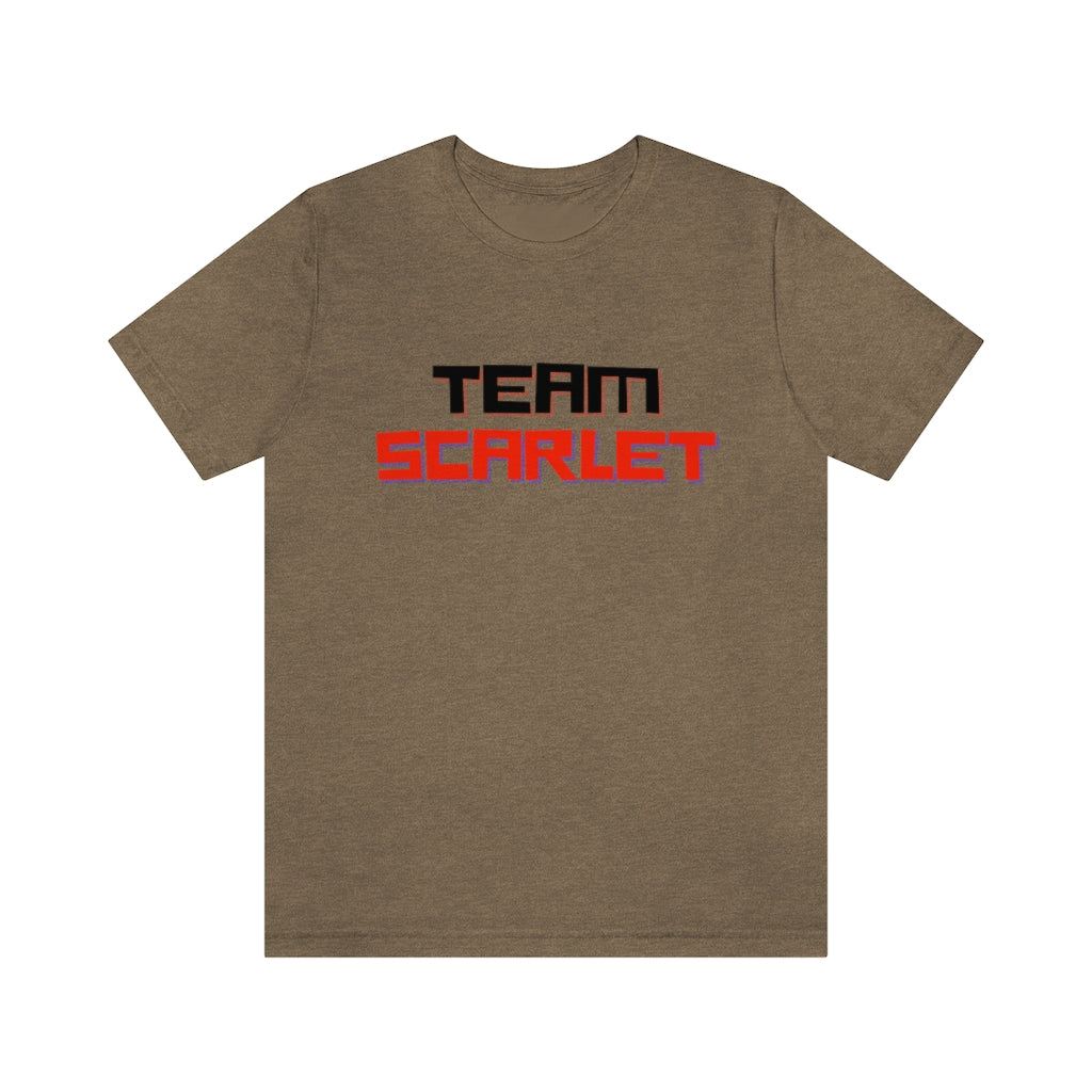 Team Scarlet Unisex Jersey Short Sleeve Tee