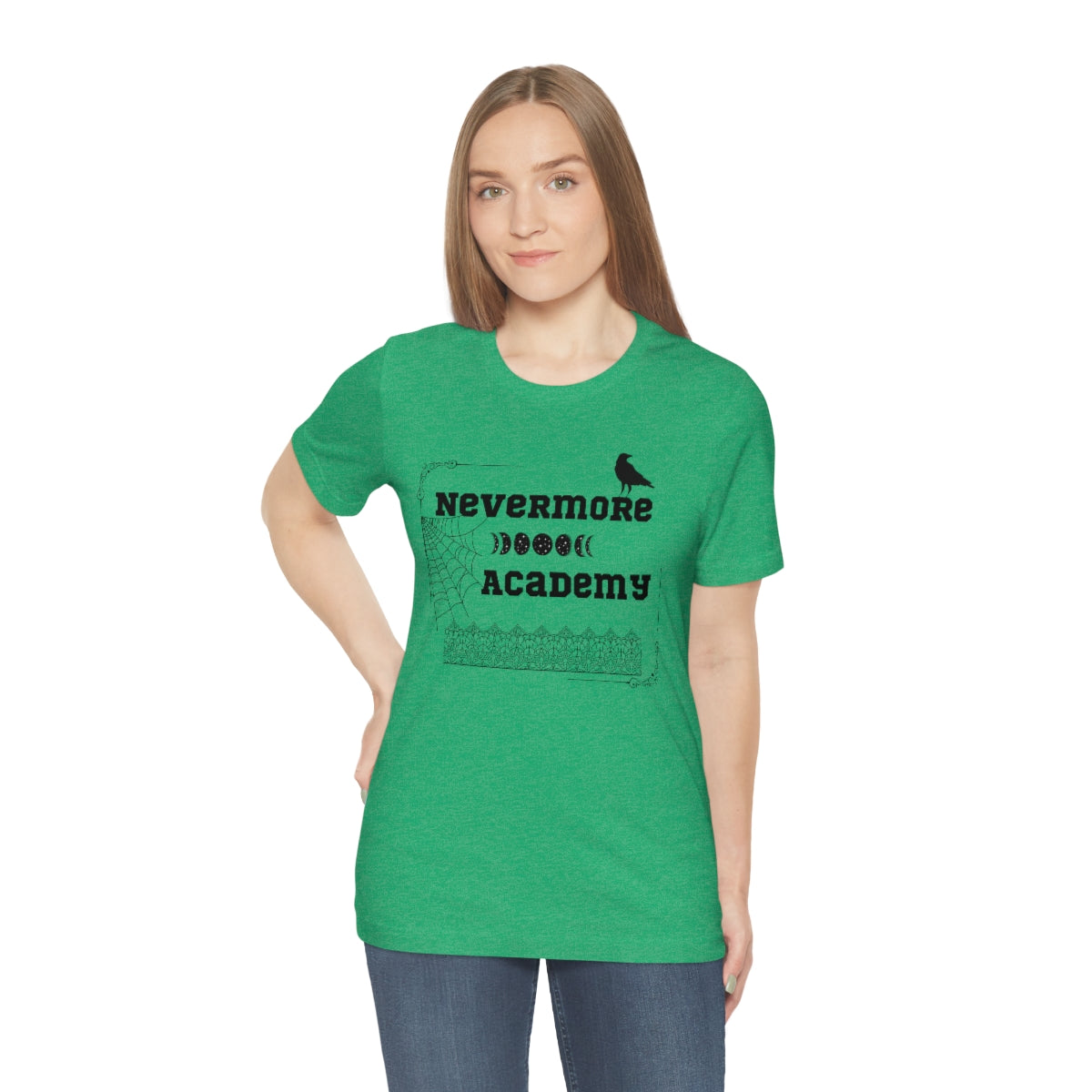 Nevermore Academy Unisex Jersey Short Sleeve Tee