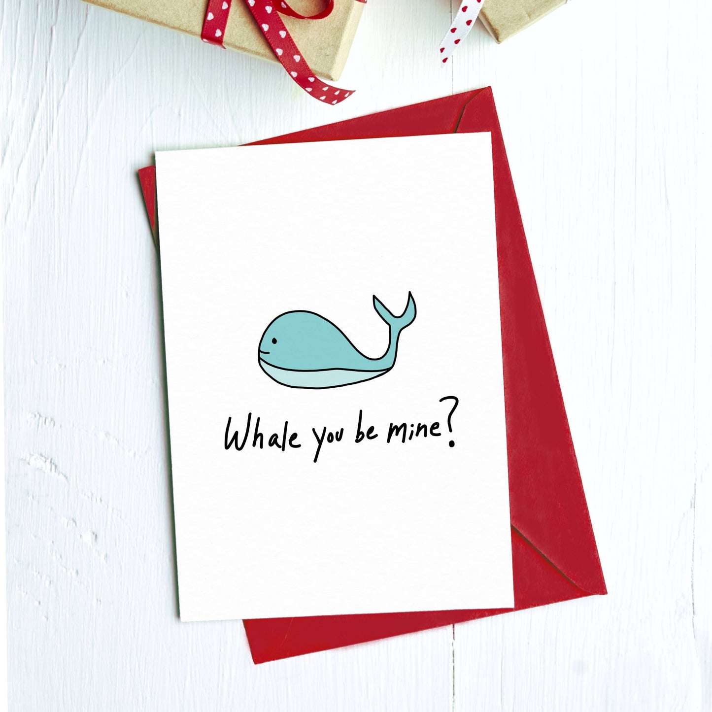 Big Moods - Whale You Be Mine Card