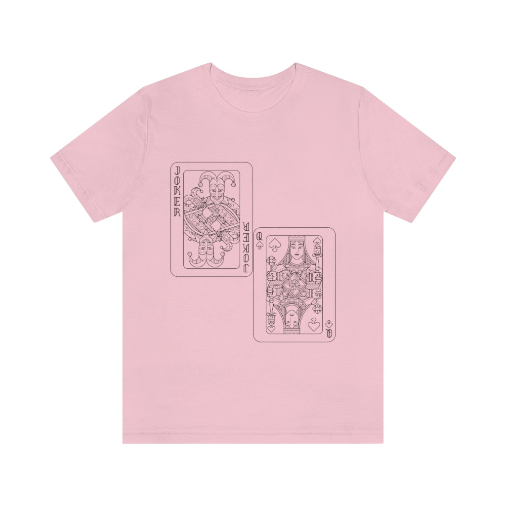 Joker and Queen Unisex Jersey Short Sleeve Tee