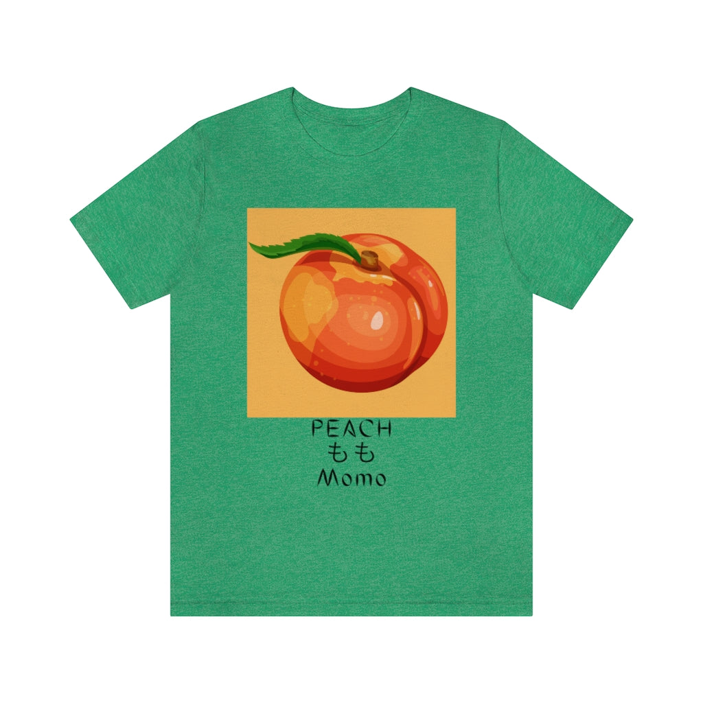 Peach Momo Unisex Jersey Short Sleeve Tee