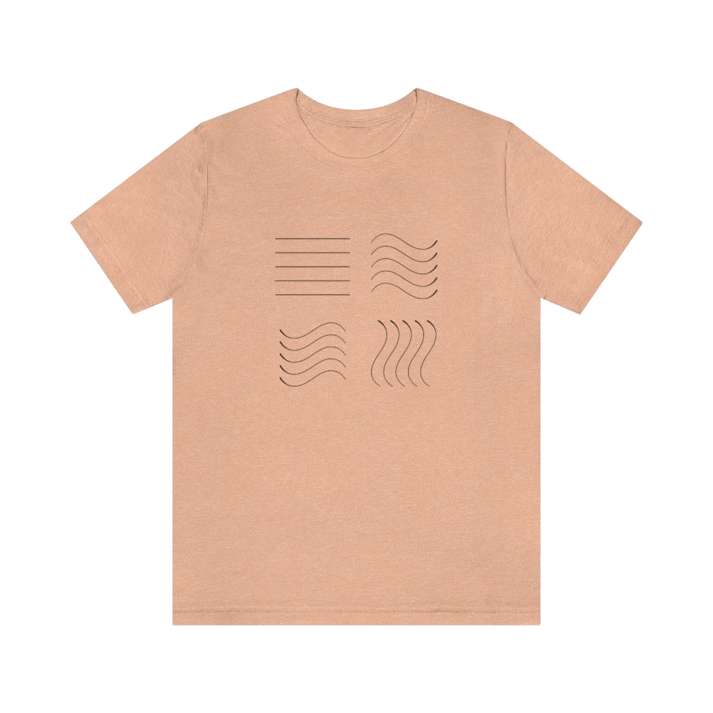 Fifth Element Symbols Unisex Jersey Short Sleeve Tee