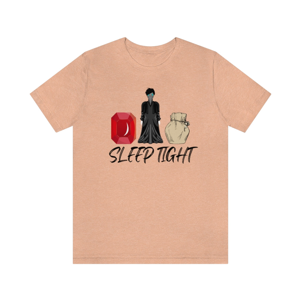 Sandman Sleep Tight Unisex Jersey Short Sleeve Tee