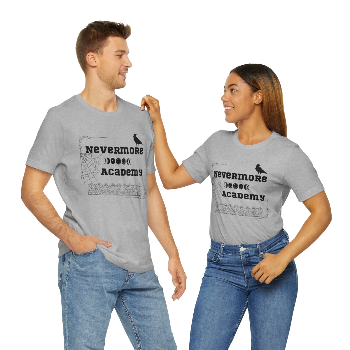 Nevermore Academy Unisex Jersey Short Sleeve Tee