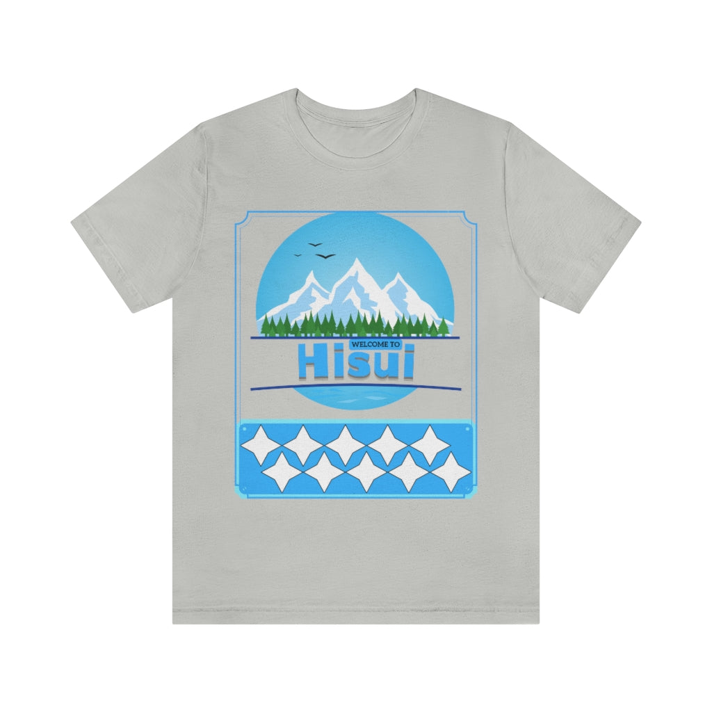 Welcome to Hisui Unisex Jersey Short Sleeve Tee