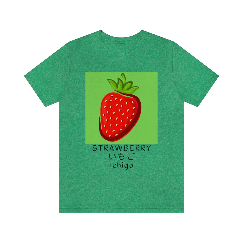 Strawberry Ichigo Unisex Jersey Short Sleeve Tee