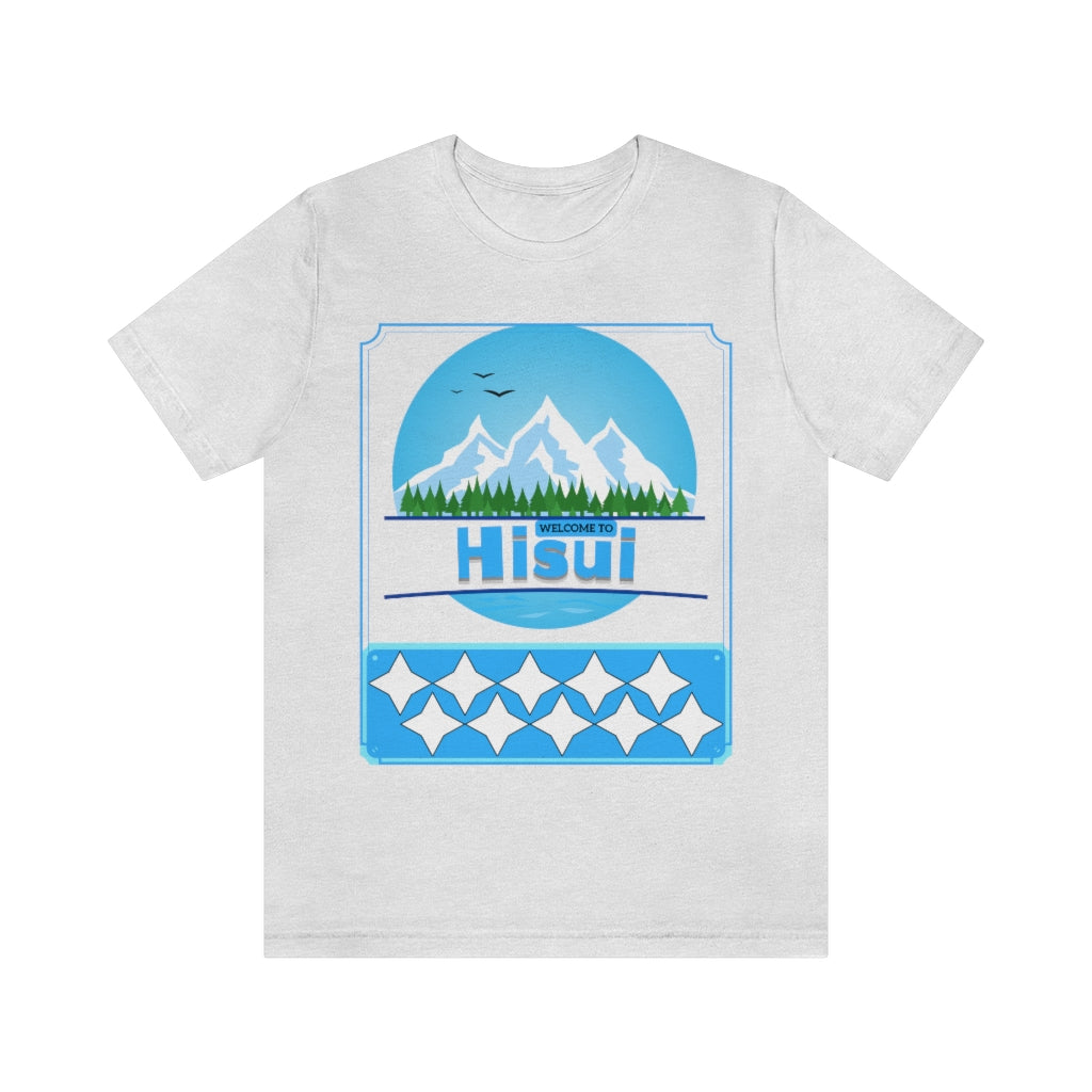 Welcome to Hisui Unisex Jersey Short Sleeve Tee