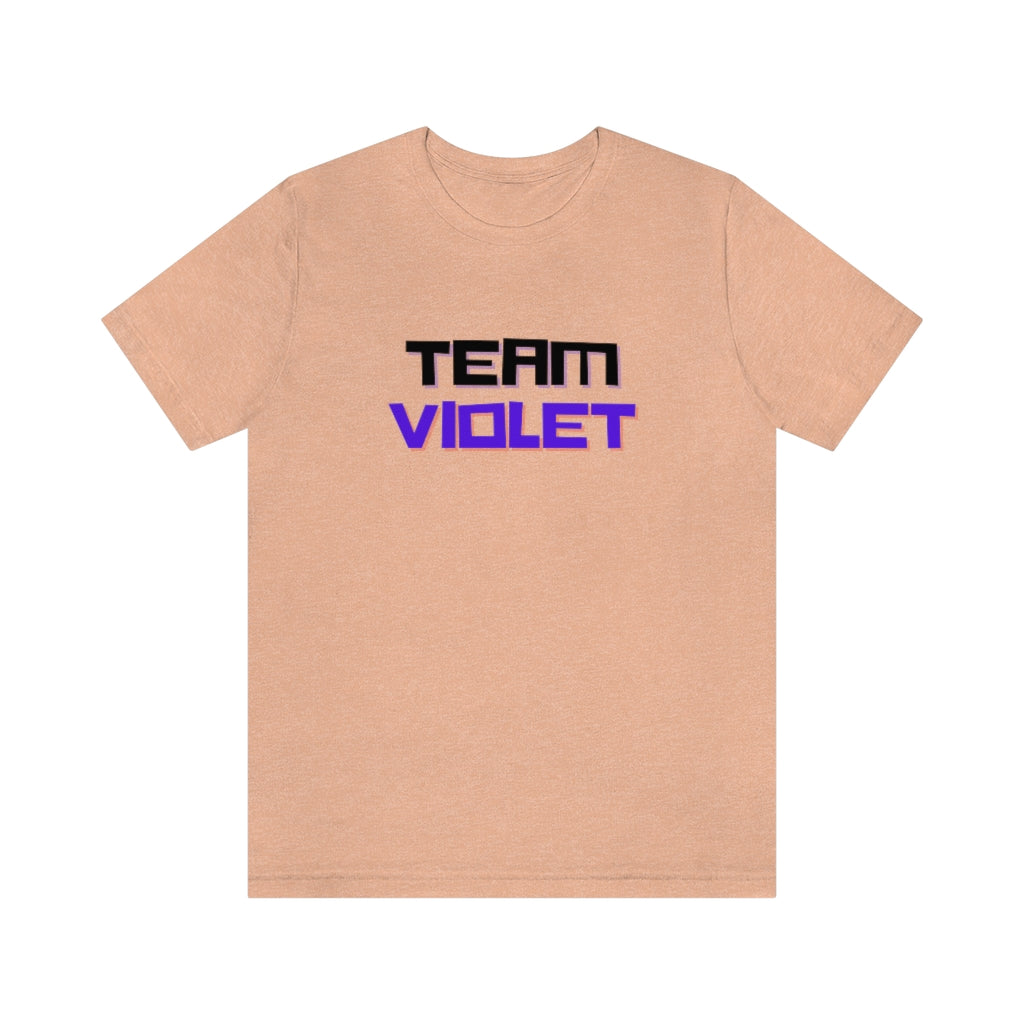 Team Violet Unisex Jersey Short Sleeve Tee