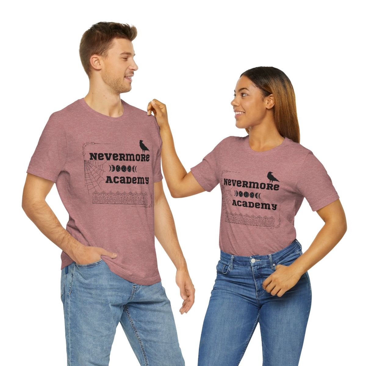 Nevermore Academy Unisex Jersey Short Sleeve Tee
