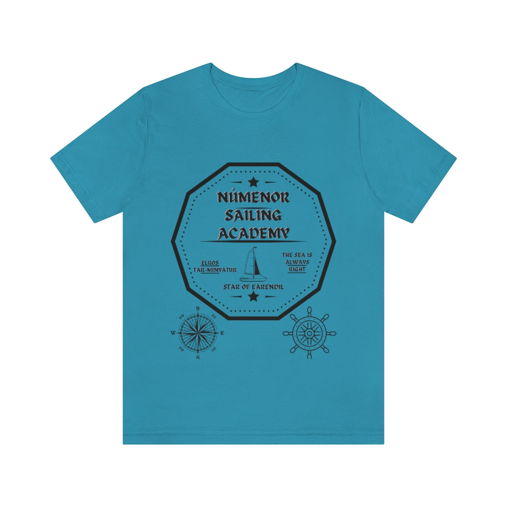 Numenor Sailing Academy Unisex Jersey Short Sleeve Tee