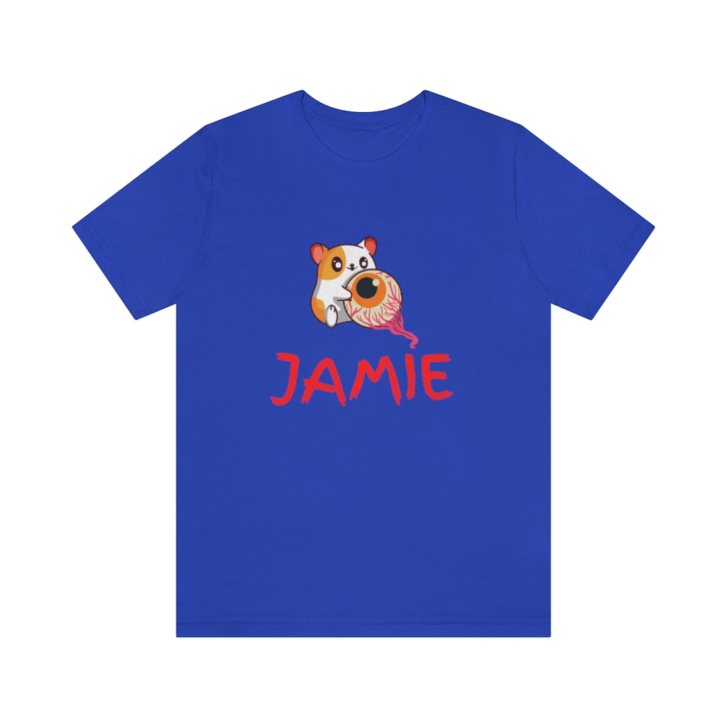 Jamie The Hamster The Boys Unisex Jersey Short Sleeve Tee