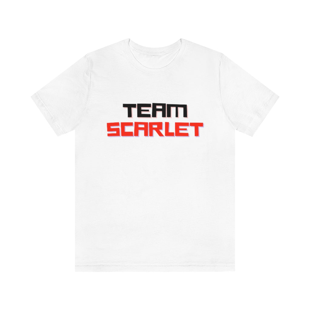 Team Scarlet Unisex Jersey Short Sleeve Tee