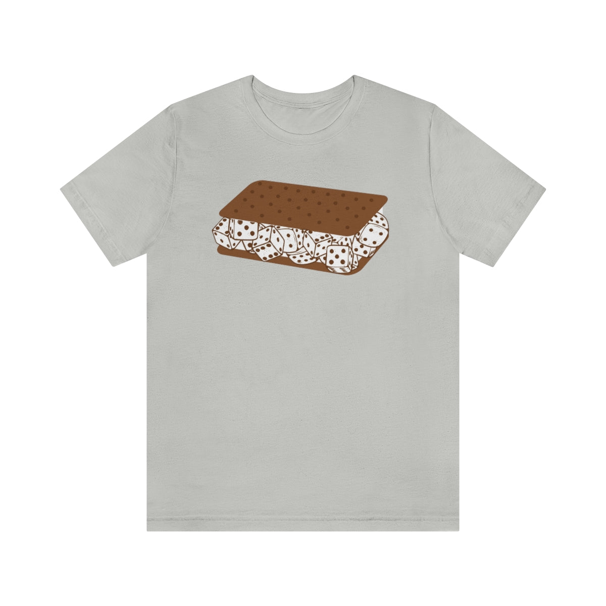 Dice Cream Sandwich Unisex Jersey Short Sleeve Tee