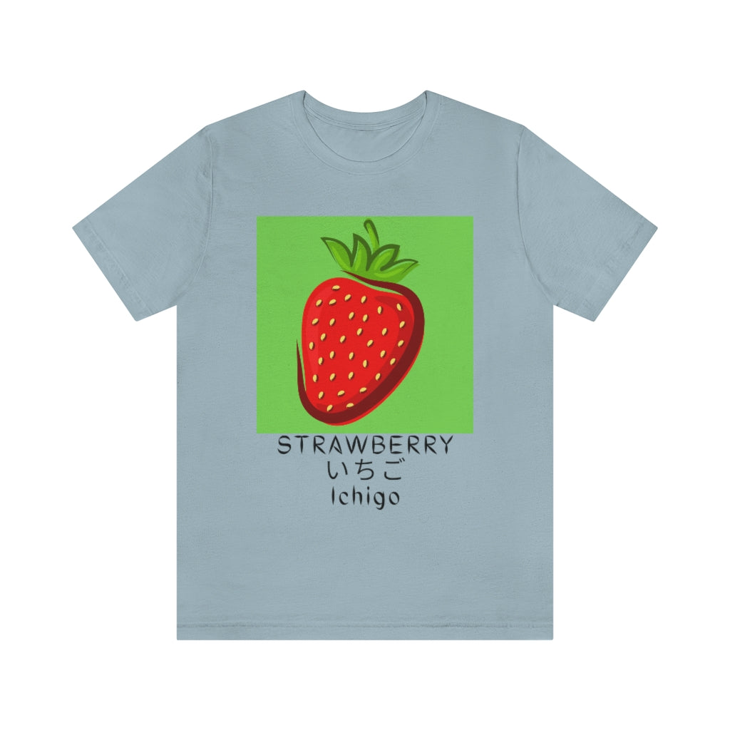 Strawberry Ichigo Unisex Jersey Short Sleeve Tee