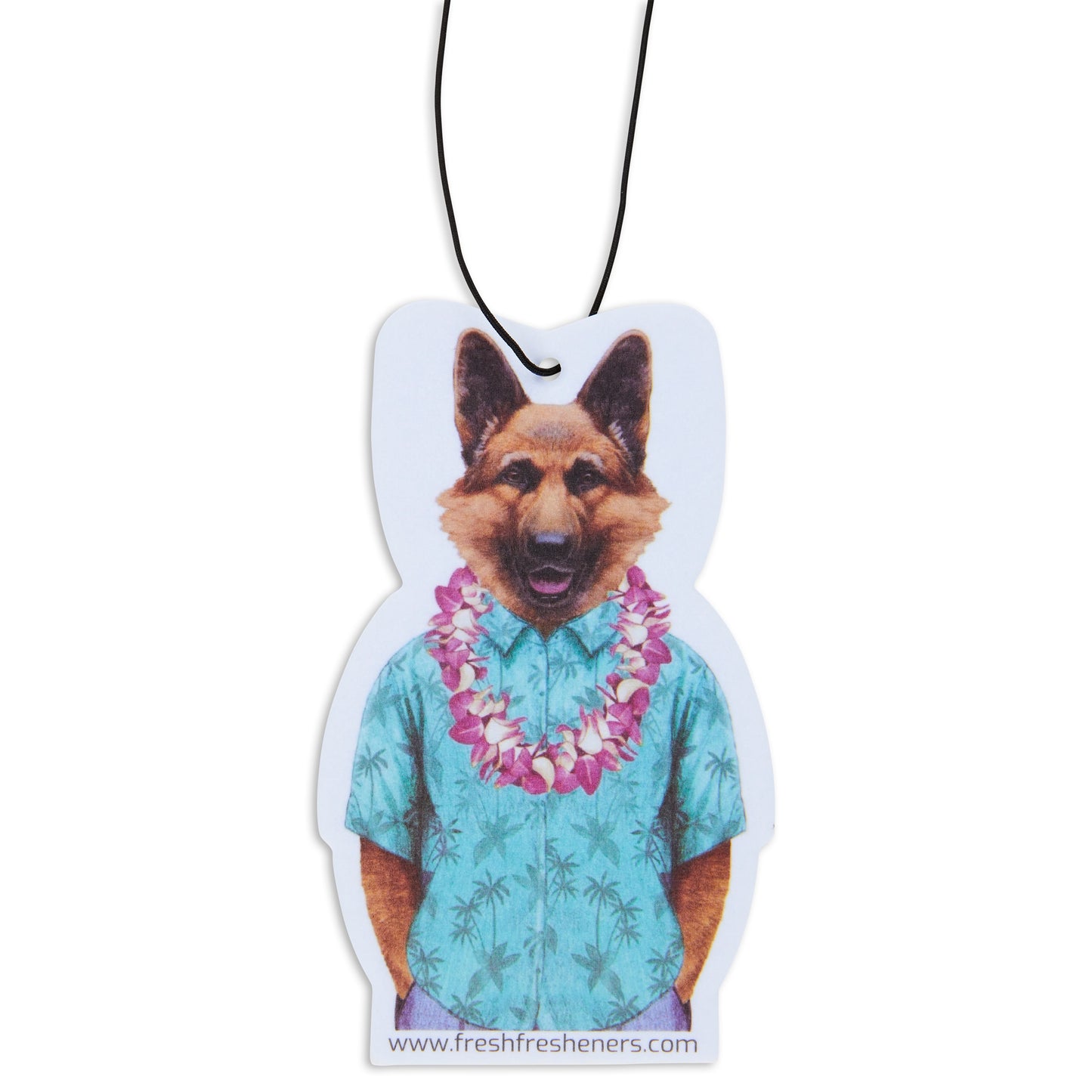 Fresh Fresheners German Shepherd In Hawaii Car Air Freshener