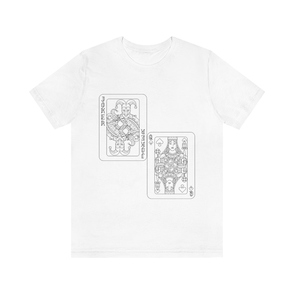 Joker and Queen Unisex Jersey Short Sleeve Tee