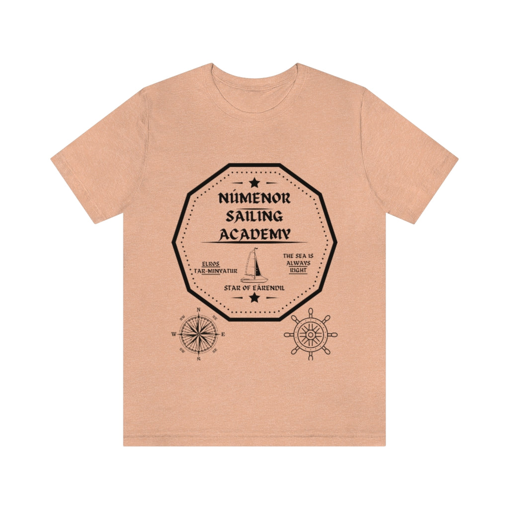 Numenor Sailing Academy Unisex Jersey Short Sleeve Tee