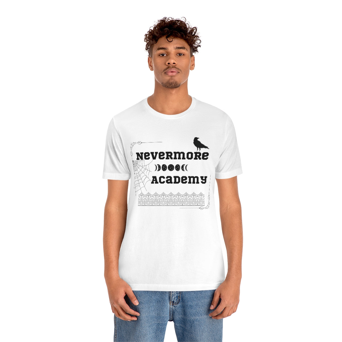 Nevermore Academy Unisex Jersey Short Sleeve Tee