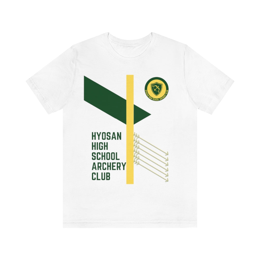 Hyosan High School Archery Club Unisex Jersey Short Sleeve Tee