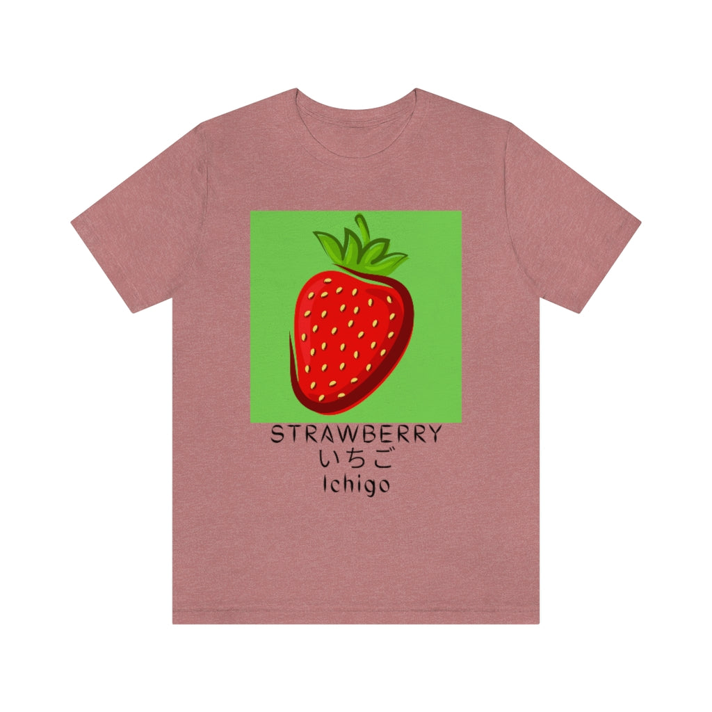 Strawberry Ichigo Unisex Jersey Short Sleeve Tee