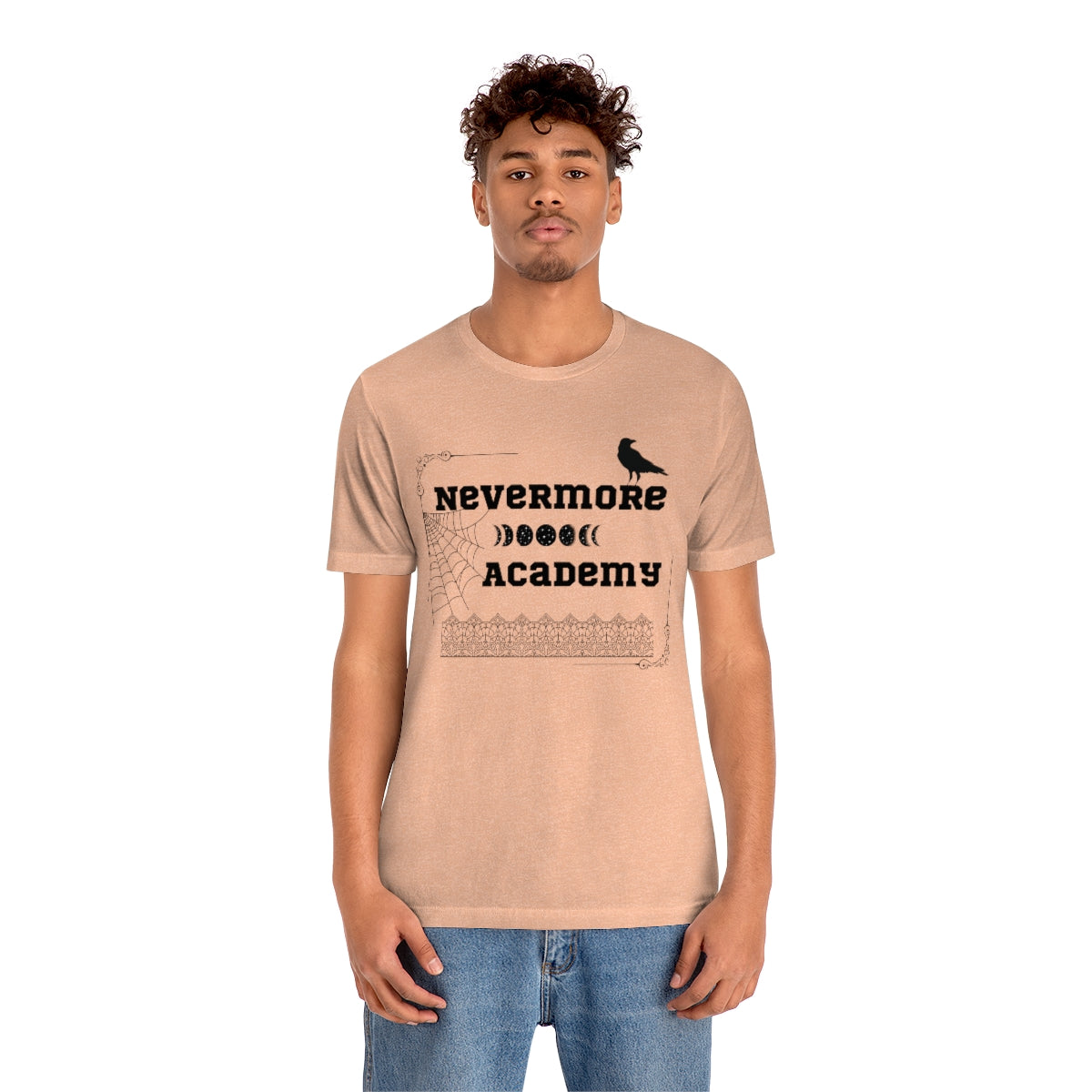 Nevermore Academy Unisex Jersey Short Sleeve Tee