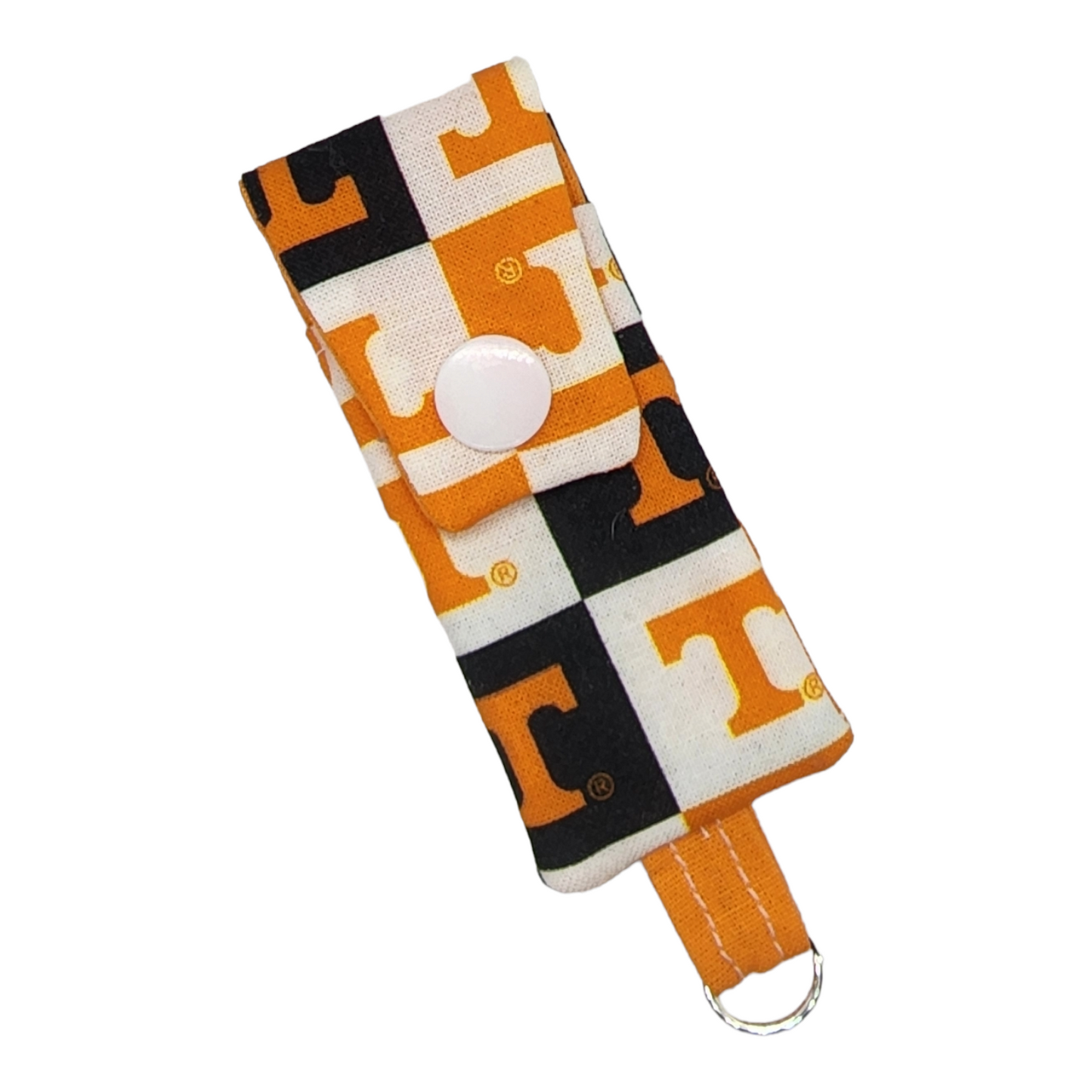 Chapstick Holder Keychains - University of Tennessee