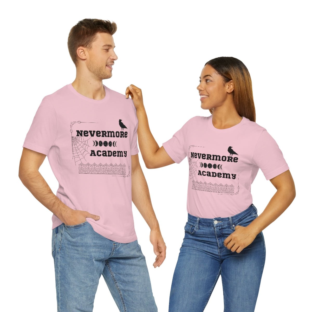Nevermore Academy Unisex Jersey Short Sleeve Tee