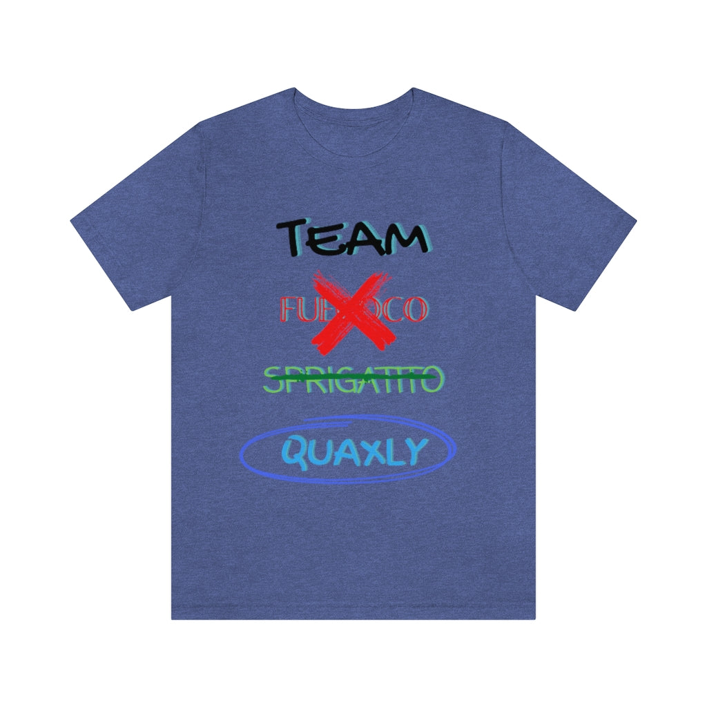 Team Quaxly Unisex Jersey Short Sleeve Tee