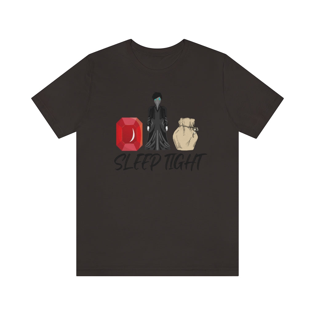 Sandman Sleep Tight Unisex Jersey Short Sleeve Tee