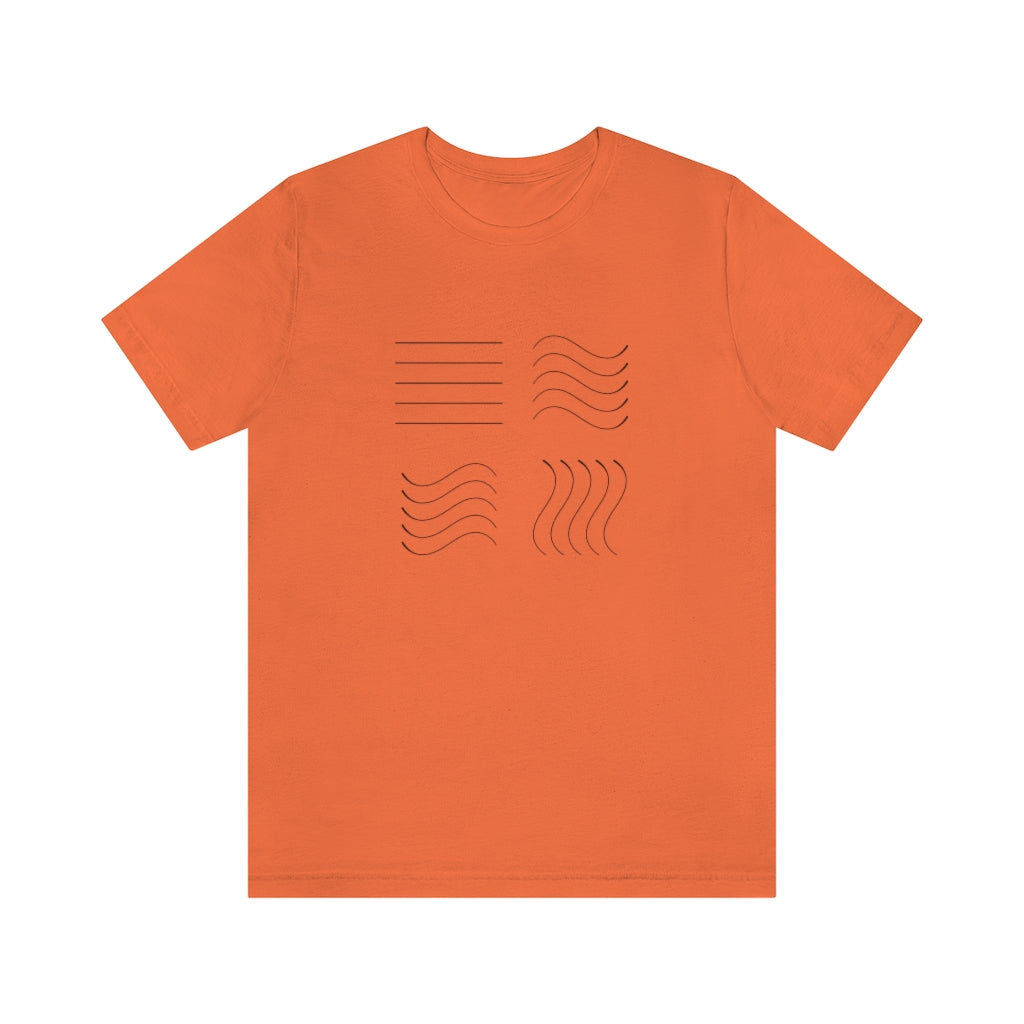 Fifth Element Symbols Unisex Jersey Short Sleeve Tee